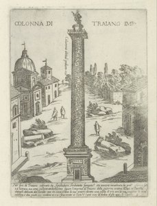 Column of Trajan in Rome by Giovanni Maggi