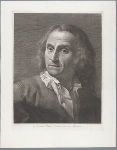 Portrait of Printmaker Giovanni Marco Pitteri by Giovanni Marco Pitteri