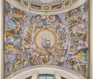 God in Glory and Musician Angels