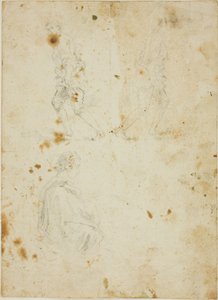 Studies of Male Figures by Giovanni Paolo Panini