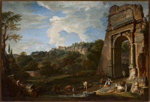 Landscape with Titus