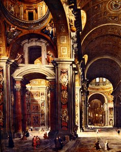 Cardinal Melchior de Polignac Visiting St. Peter