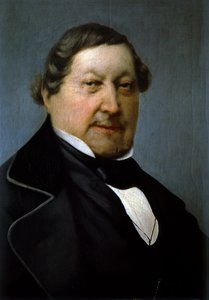 Portrait of Gioachino Antonio Rossini, Detail