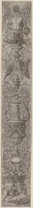 Ornament Panel: Two Children Wearing Helmets by Giovanni Pietro Birago and Zoan Andrea