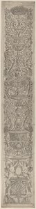 Ornament Panel: Two Sphinxes Supporting Shields
