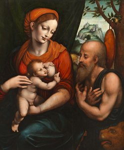 Virgin and Child with Saint Jerome