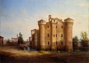 Sforzesco Castle in Valeggio Nomellina