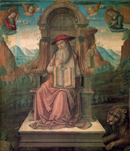 Saint Jerome Enthroned