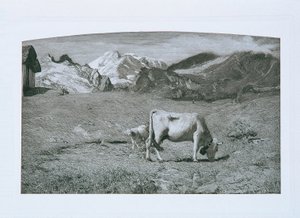 Spring Pasture by Giovanni Segantini