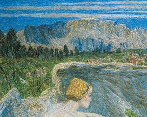 Love at the Fountain of Life or Lovers at the Sources of Life (detail)