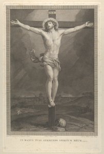 Christ Crucified on the Cross, a Skull at the Base