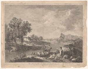 Landscape with Shepherds and Sheep
