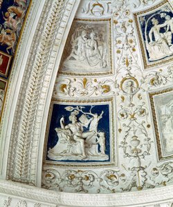 Loggia, Vault with Mythological Relief Panels (detail)