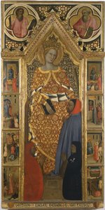 Saint Catherine with scenes from her life