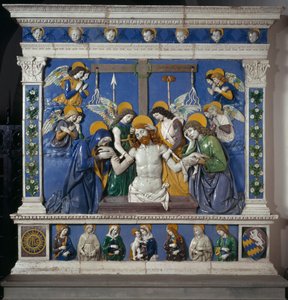The Deposition of Jesus in the Holy Sepulchre with the Virgin and Saint John Evangelist