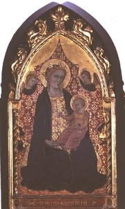 The Madonna of Humility by Giovanni di Bartolomeo Cristiani