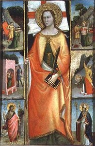 St. Reparata, with Scenes of Martyrdom and SS. John the Baptist and Nicolas