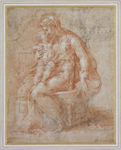 The Madonna and Child by Girolamo Mazzola Bedoli