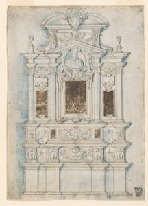 Design for a Sepulchral Wall Monument