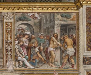 Central Nave, Fifth South Span, Flagellation of Christ, Girolamo Romanino