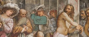 Central Nave, Fifth South Span, Flagellation of Christ, Jerome Romanino by Girolamo Romanino