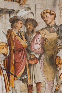 Central Nave, Fifth South Span, Christ in front of Pilate, Girolamo Romanino