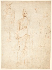 Classical Figures by Girolamo da Carpi