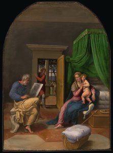 Saint Luke Drawing the Virgin and Christ Child