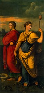 St Lucia and St Agatha by Girolamo da Carpi