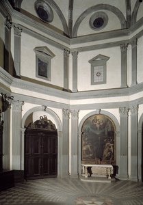 View of the Octagonal Sacristy