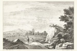 Landscape with Some Figures (series title) by Giuliano Giampiccoli