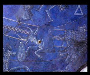 The Path of the Sun through the Stars on the Night of the 4th July 1442, Taurus (detail)