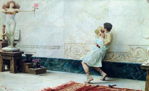 Pygmalion and Galatea by Giulio Bargellini