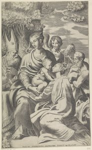 Mary with the Christ Child and Saints