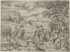 Mercury Tells the Story of Pan and Syrinx
