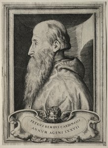 Portrait of Cardinal Pietro Bembo by Giulio Bonasone