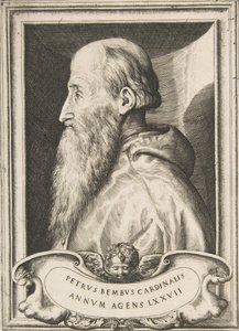 Portrait of Cardinal Pietro Bembo facing left