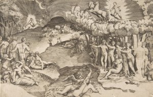 The Triumph of Love by Giulio Bonasone