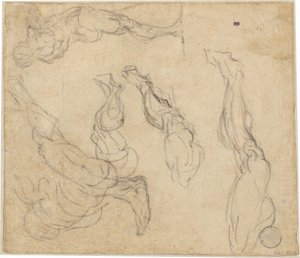 Head of a Boy (verso) by Giulio Campagnola