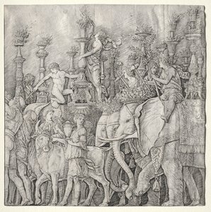 The Triumphs of Caesar: The Elephants, c. 1485-1490