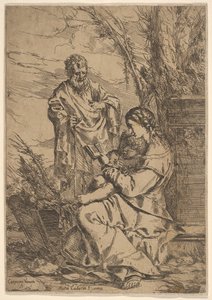 Holy Family with the Virgin Reading