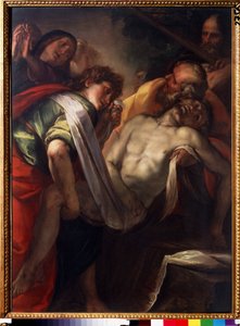 The Entombment of Christ by Giulio Cesare Procaccini