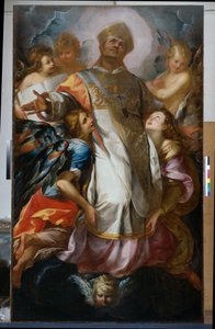 St. Charles in Glory by Giulio Cesare Procaccini