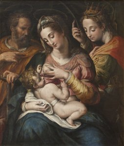 The Holy Family with St Catherine, c.1600