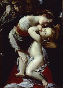 Virgin and Child with Angels by Giulio Cesare Procaccini
