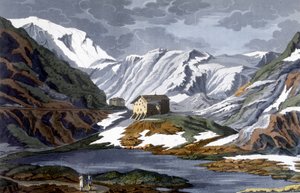 Hospice of the Great Saint Bernard in Switzerland - in 