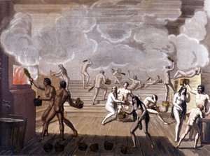 Russian Baths, Early 19th Century