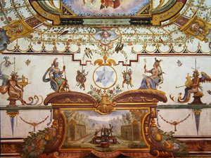 Ceiling Panel from the Stanzino delle Matematiche