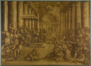 Donation of Constantine by Giulio Romano