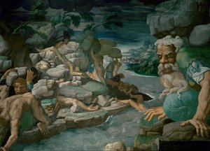 Giants Trying to Storm Olympus Are Crushed Under Falling Rocks